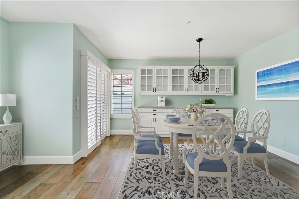 604 Via Espiritu San Clemente, CA 92672 - Photo 4 of 50 a view of a dining room with furniture window and wooden floor
