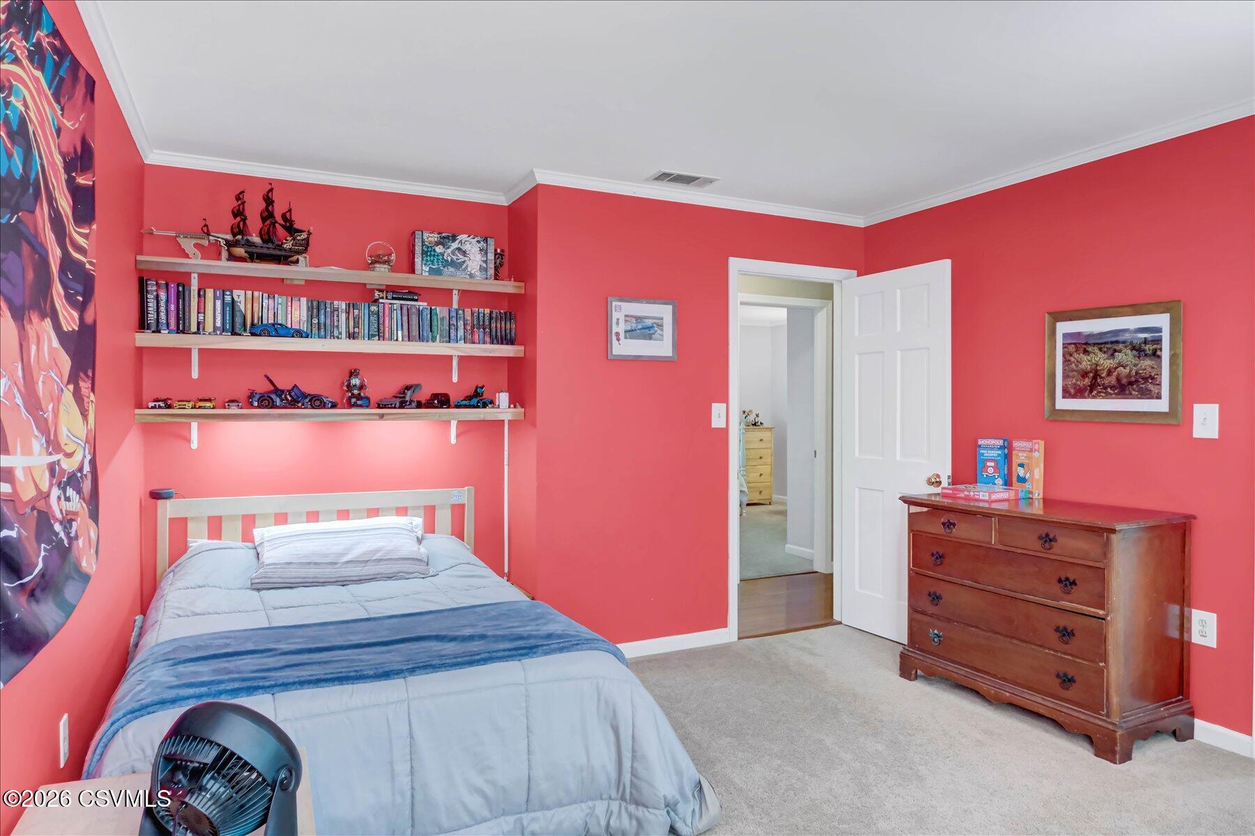 65 Crestview Drive Winfield, PA 17889 - Photo 43 of 70 a bedroom with a bed and a dresser