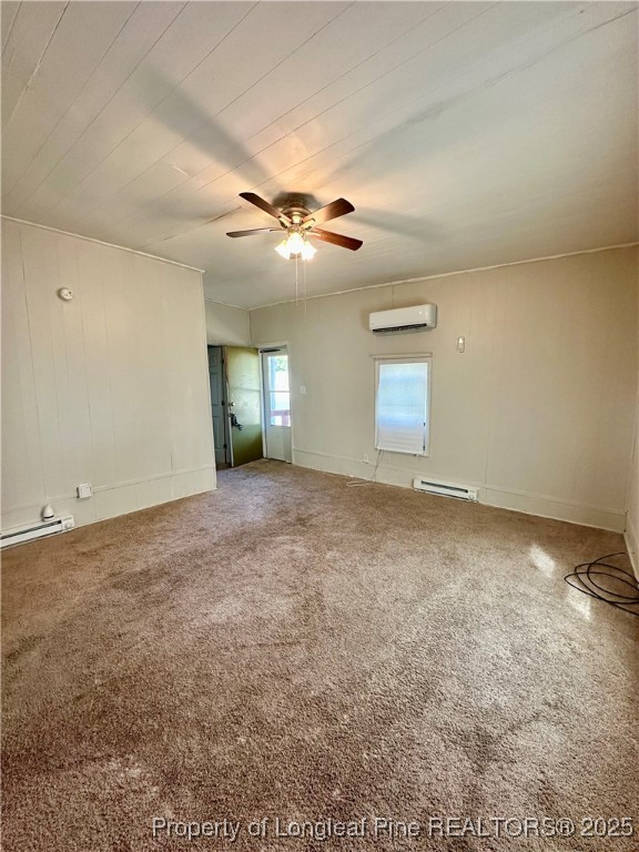400 Daniel McLeod Road Red Springs, NC 28377 - Photo 4 of 12 en empty room with windows and fan