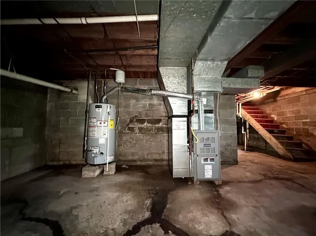 a view of parking garage