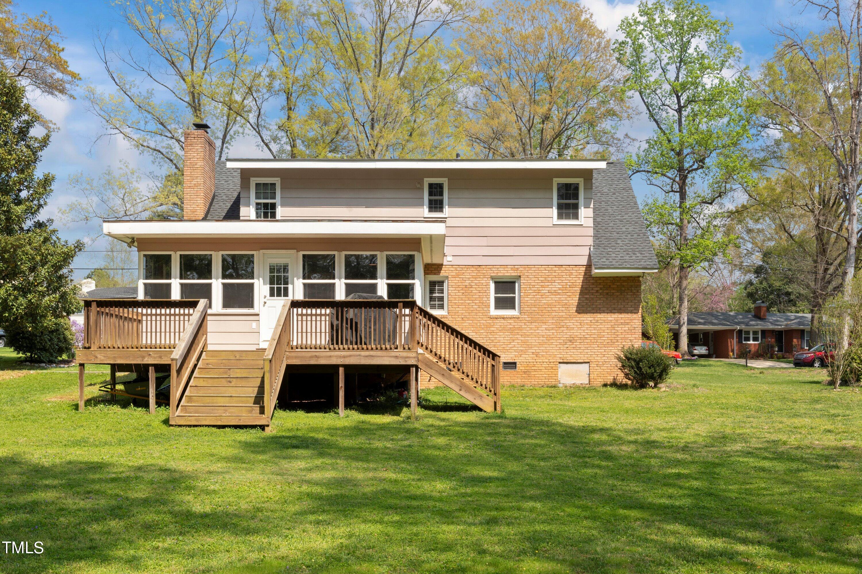 4720 Greenbrier Road Raleigh, NC 27603 - Photo 36 of 39 Back of the home view