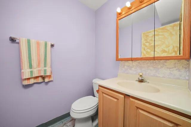 a bathroom with a sink and a toilet