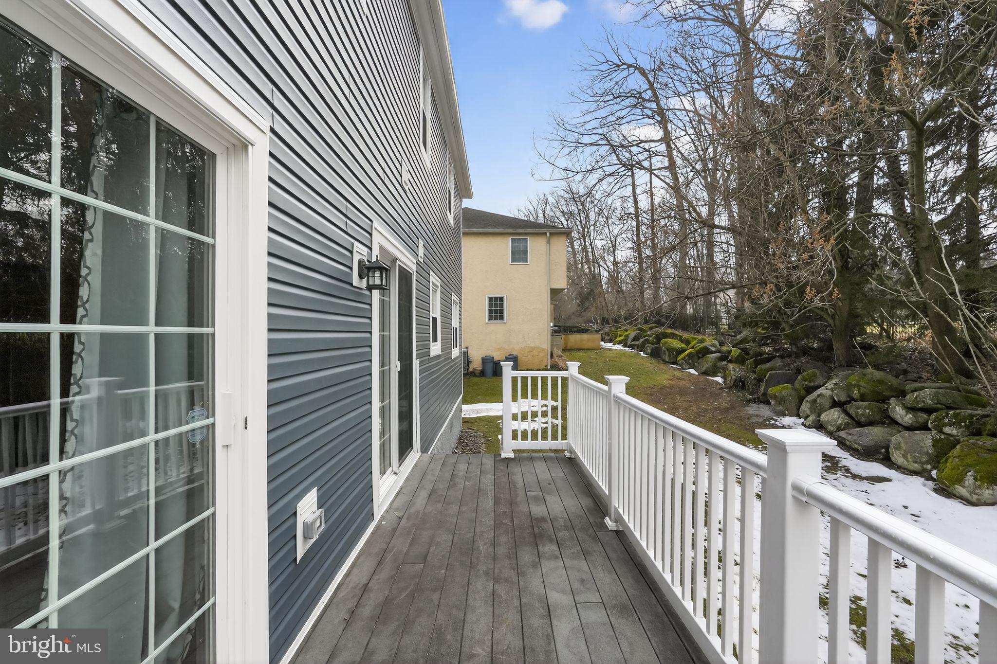 151 Eaton Drive Wayne, PA 19087 - Photo 29 of 30 Deck off Family room