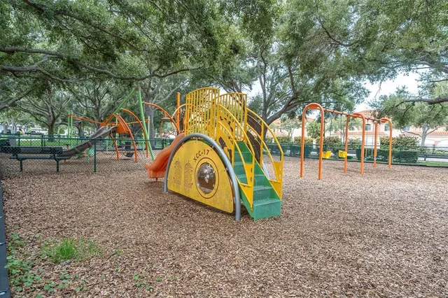 a park with kid zone