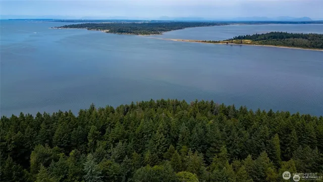 a view of an ocean and beach