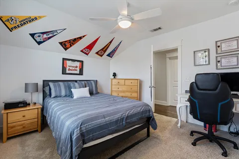 an aerial view of a city with lots of residential buildings