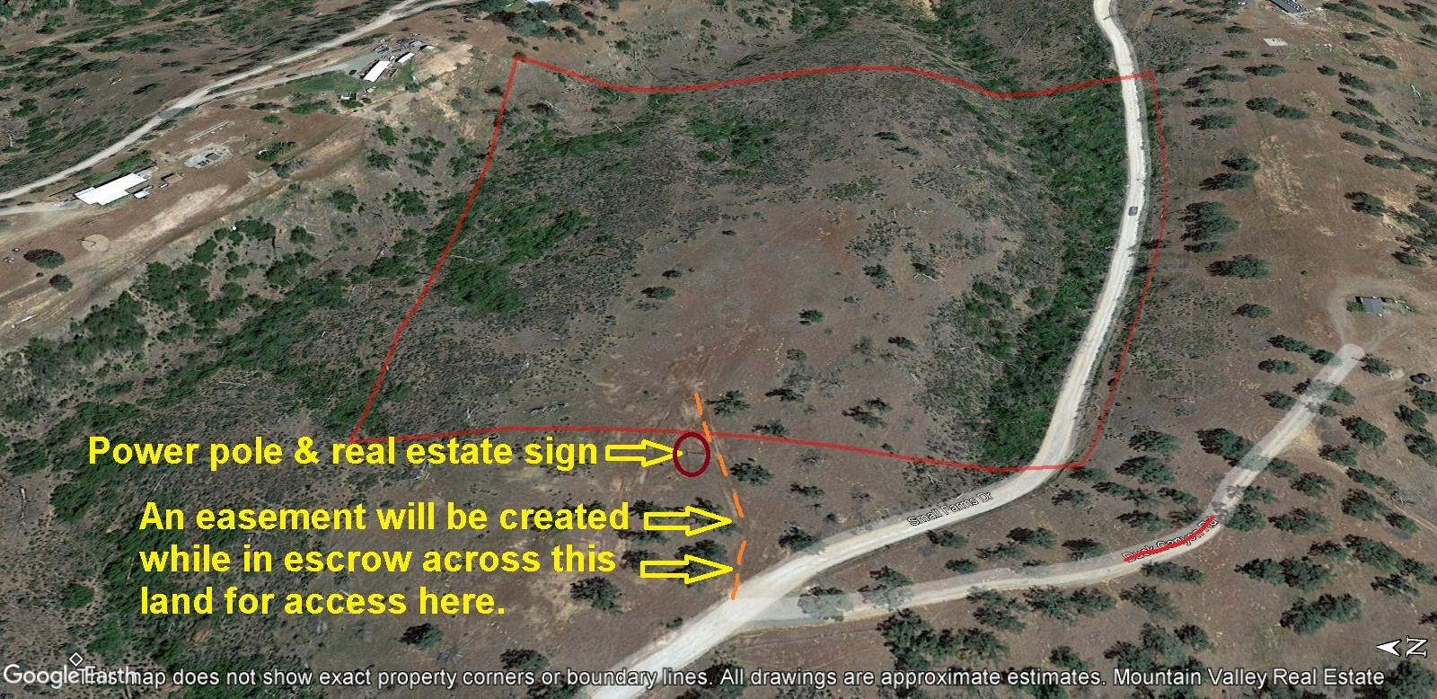 12-acres Small Farms Road Igo, CA 96047 - Photo 2 of 12 a sign on the side of the road