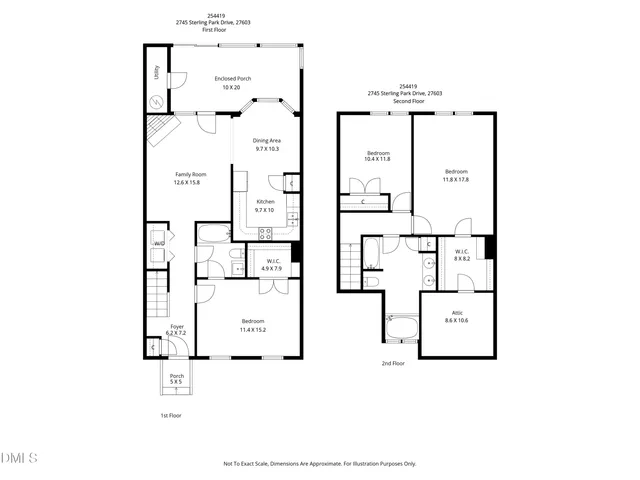 $334,500 | 2745 Sterling Park Drive, Raleigh, NC 27603
