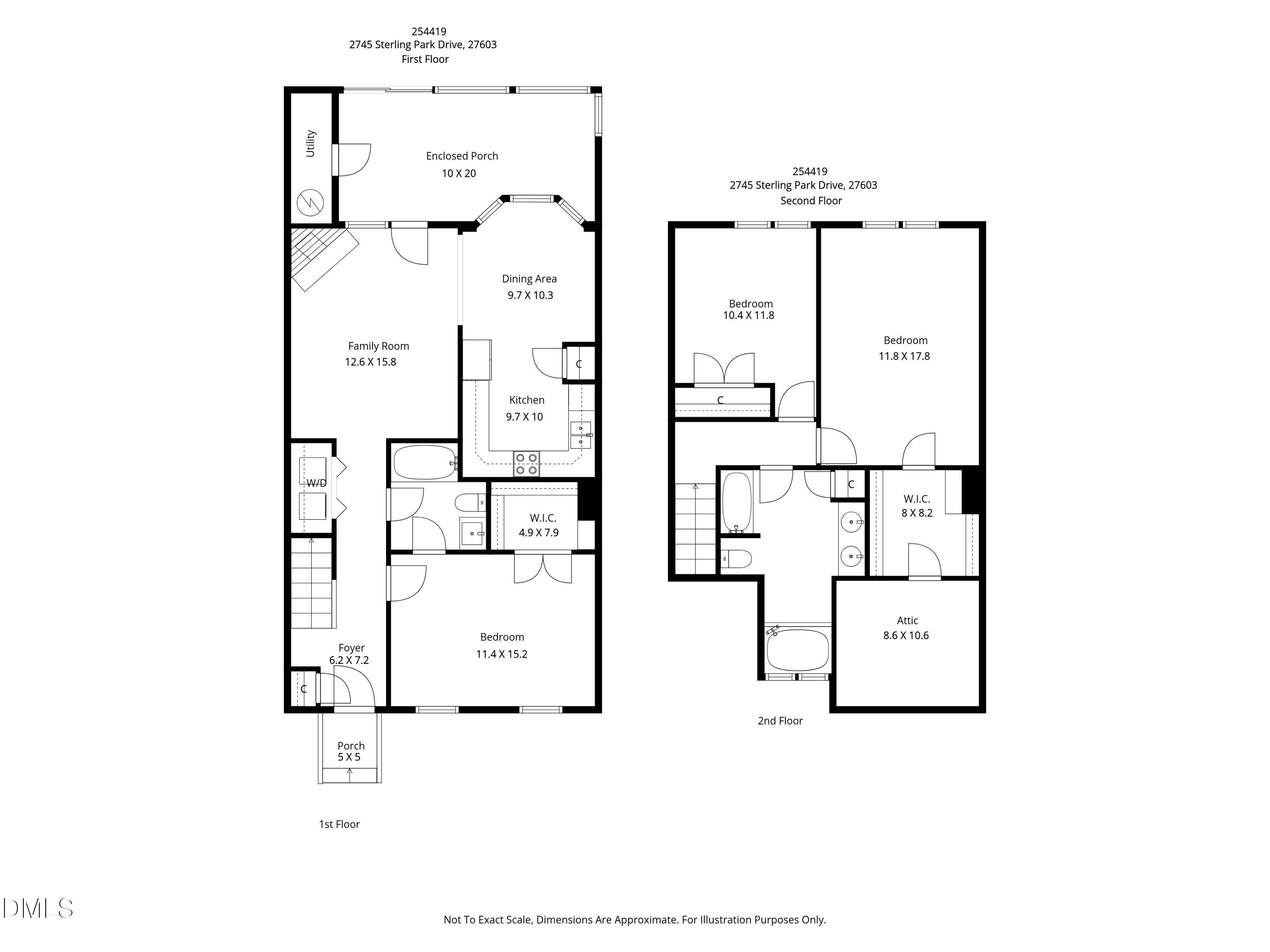 2745 Sterling Park Drive Raleigh, NC 27603 - Photo 33 of 34 all_floors_2745_sterling_park_drivr_rale