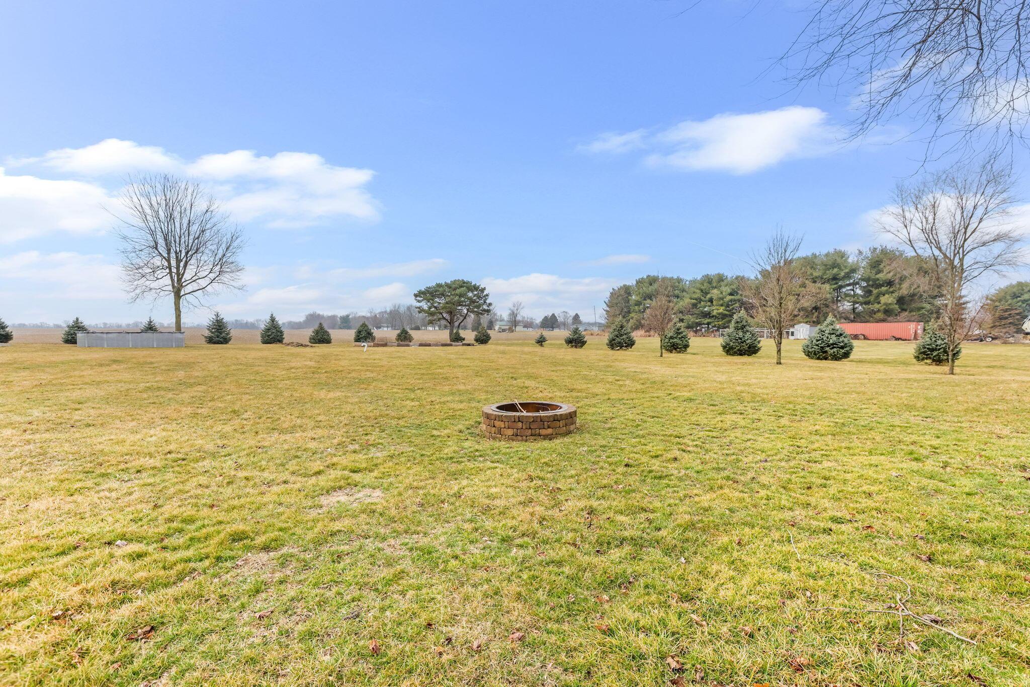 4479 State Rte 762 Lockbourne, OH 43137 - Photo 58 of 64 Back yard with fire pit.