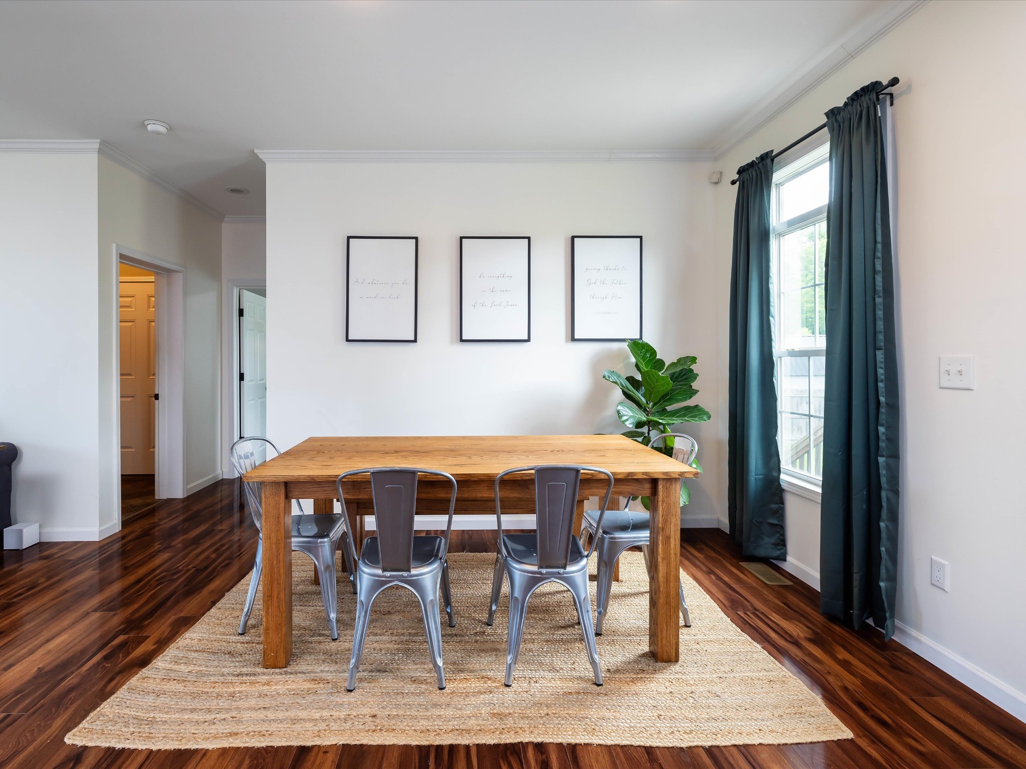 1150 Wrights Mill Road Spring Hill, TN 37174 - Photo 12 of 34 a dining room with furniture and wooden floor