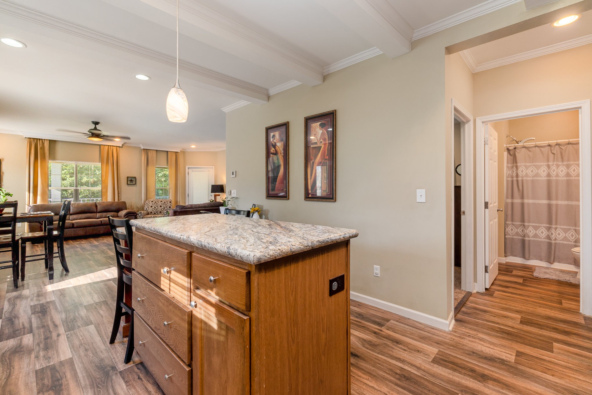 6175 Crawford Store Road Springfield, TN 37172 - Photo 8 of 19 a kitchen with a table and chairs in it