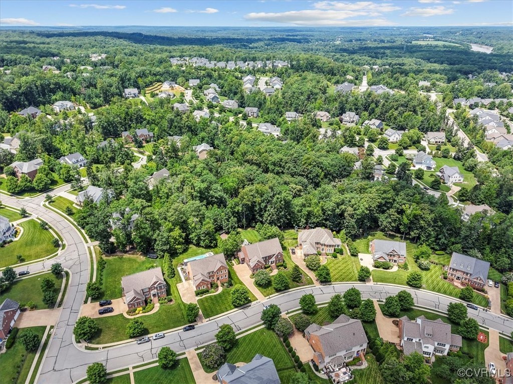 3206 Fulbrook Drive Midlothian, VA 23113 - Photo 18 of 18 an aerial view of residential house with outdoor space