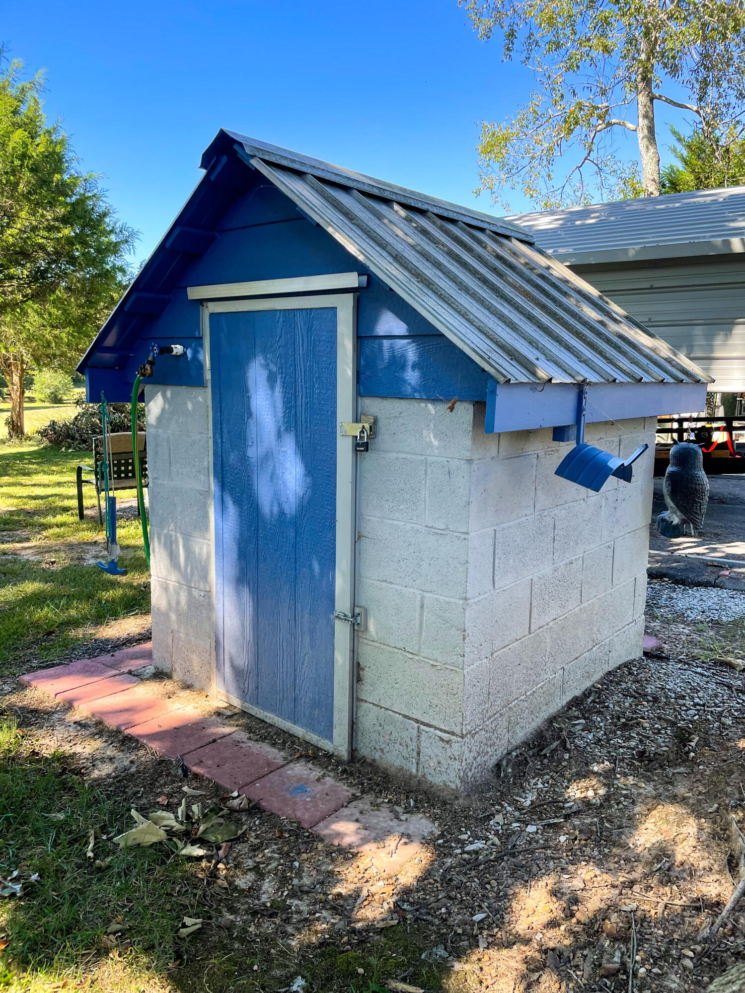 7514 Sutton Road Ooltewah, TN 37363 - Photo 33 of 41 well house with water well pump