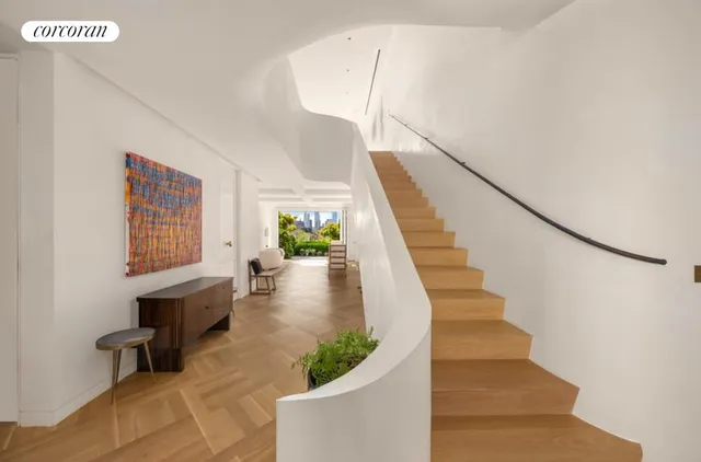 a view of entryway and hall