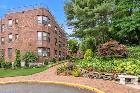 a front view of a building