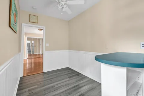 wooden floor in an empty room