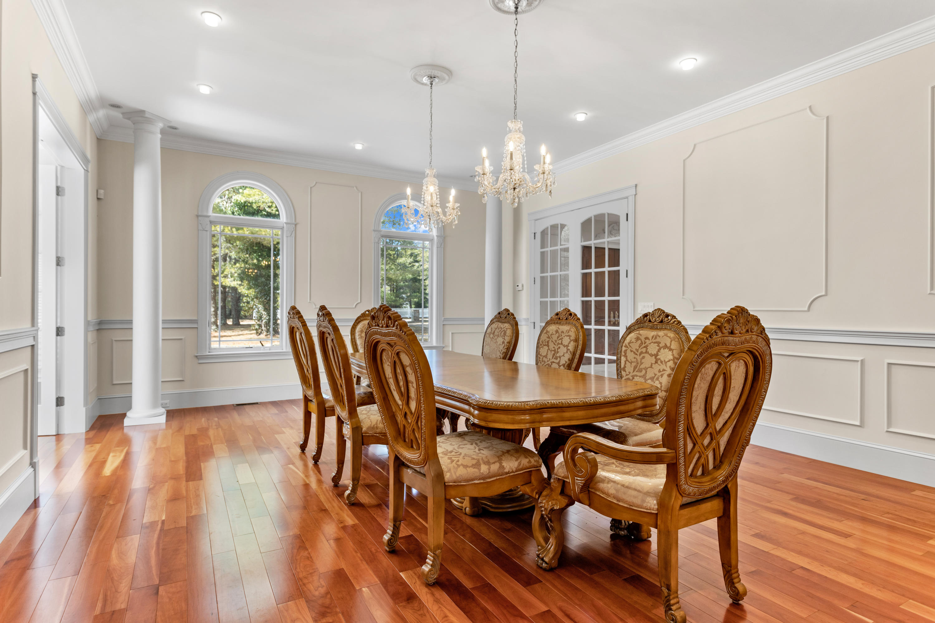 10 Starboard Lane Osterville, MA 02655 - Photo 6 of 22 a view of a dining room with furniture window and wooden floor
