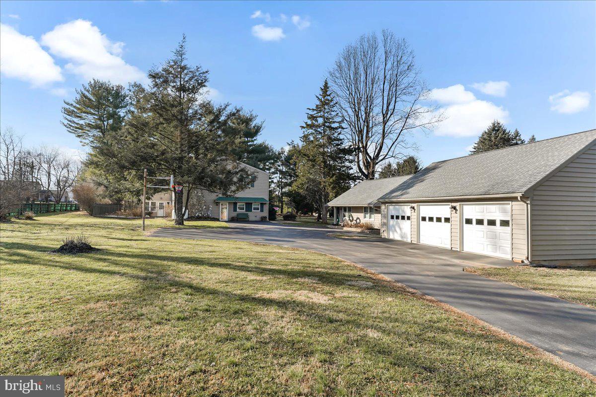 Long private driveway