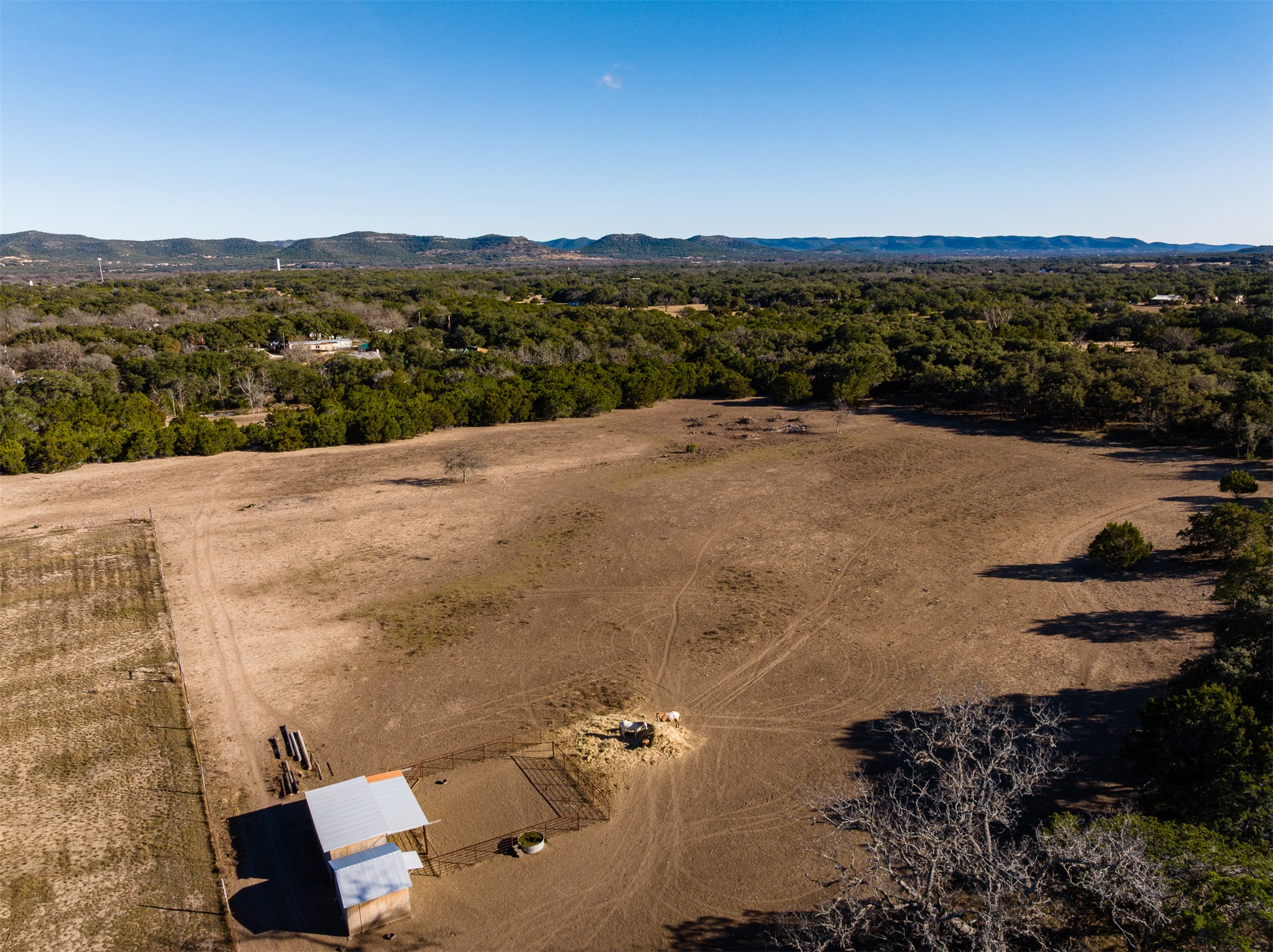 641 Patterson Creek Road Leakey, TX 78873 - Photo 8 of 31 View of rural area featuring a mountainous background