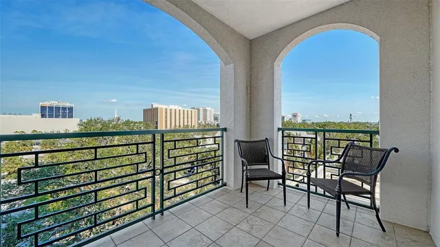 a view of outdoor seating