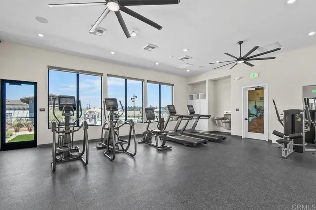 a view of a terrace with a garden and stairs