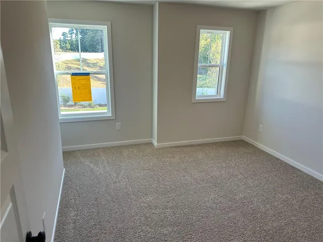 a stone house with a outdoor space