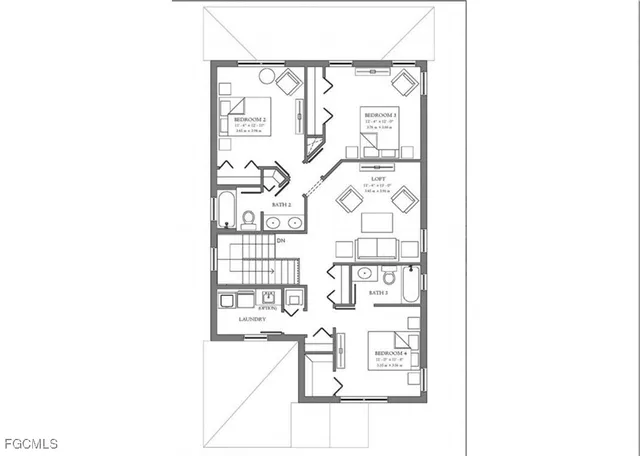 a picture of a floor plan