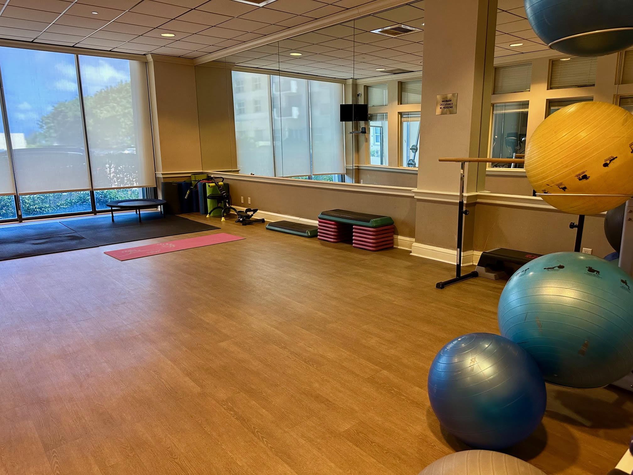 1900 South Ocean Boulevard, Unit 8G Pompano Beach, FL 33062 - Photo 54 of 54 a view of a room with gym equipment