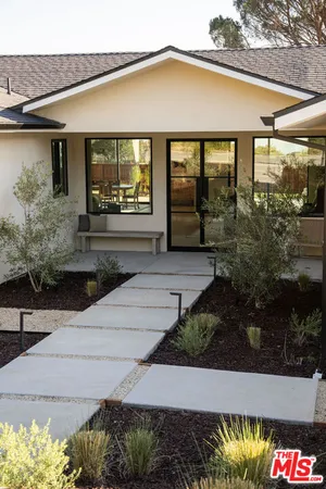 a front view of house