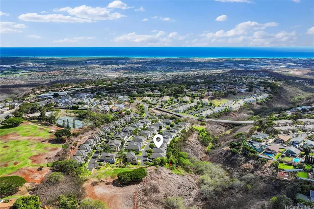 a view of city and ocean