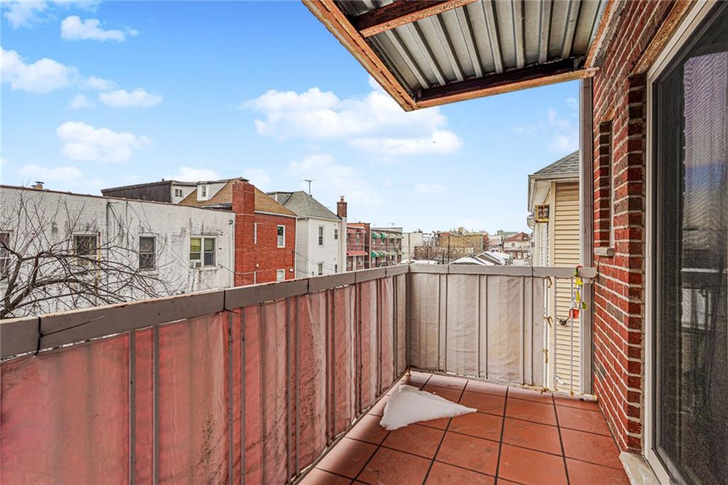 1838 West 13th Street, Unit 3B Brooklyn, NY 11223 - Photo 20 of 22 a view of a balcony with city view