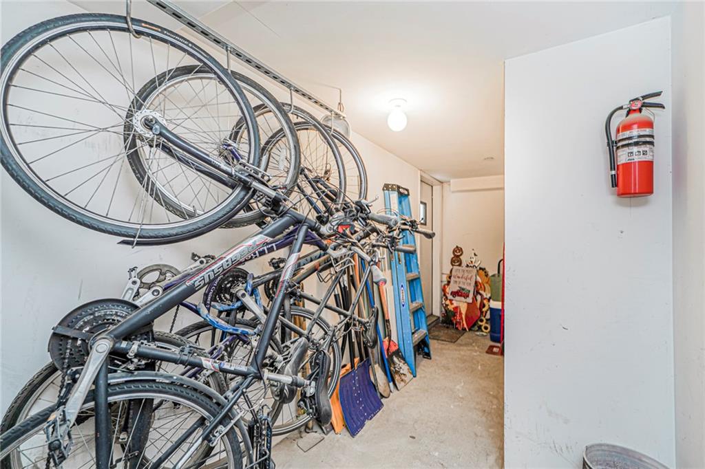 1838 West 13th Street, Unit 3B Brooklyn, NY 11223 - Photo 22 of 22 a view of an entryway with a bike