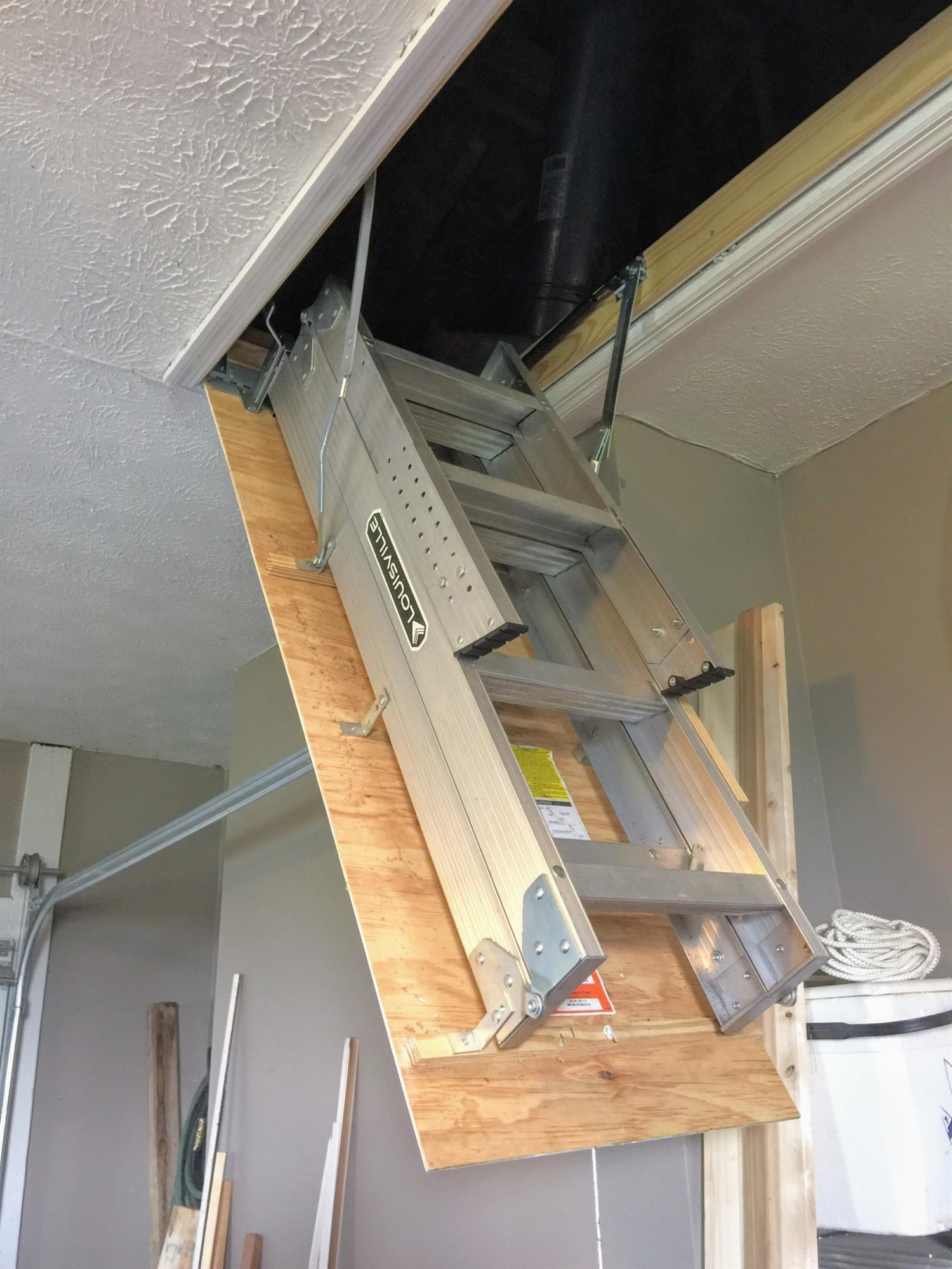 1895 Fork Church Road Lancaster, KY 40444 - Photo 41 of 50 Upgraded Aluminum Pull Down Ladder to At