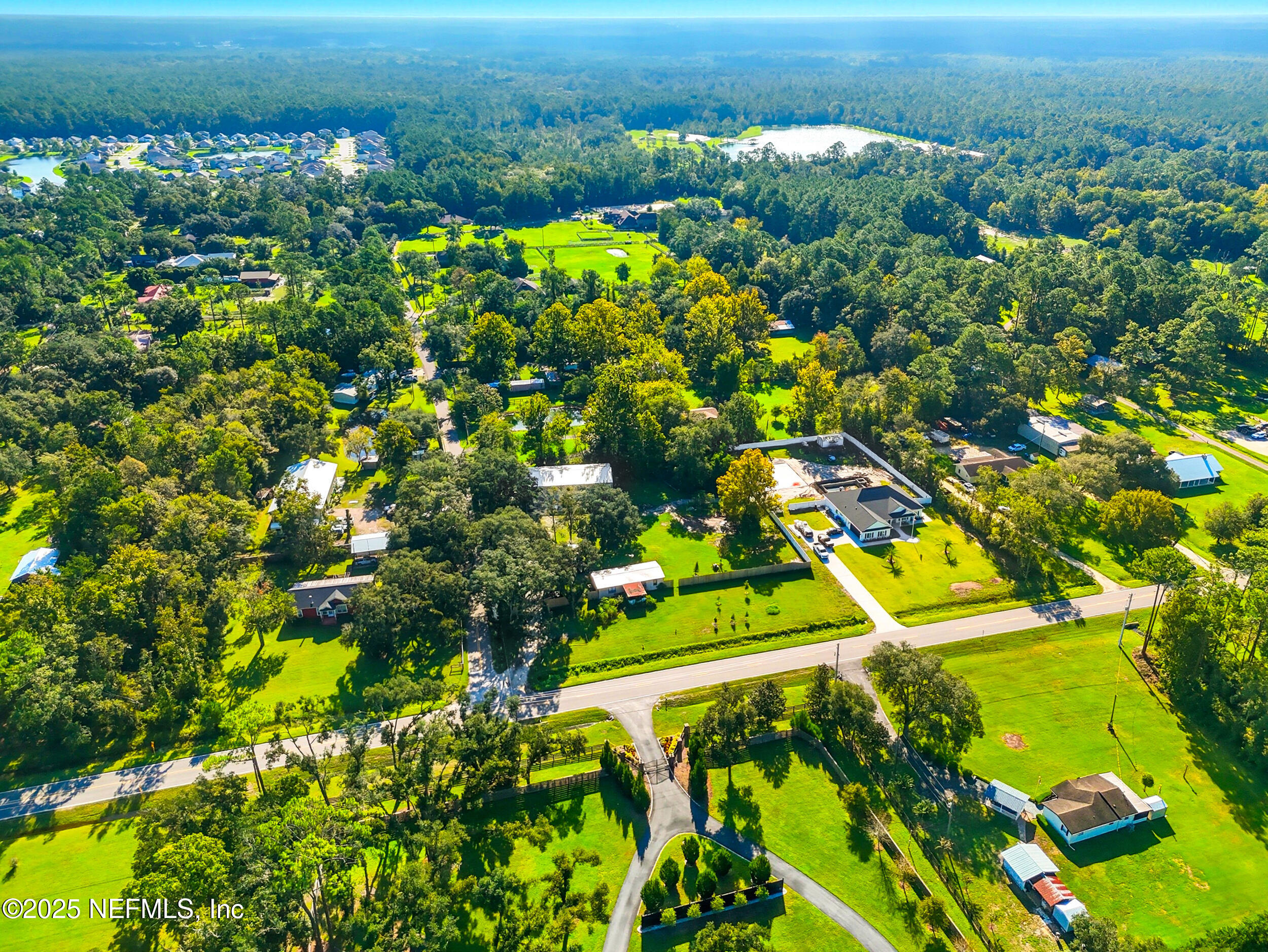 3250 Pacetti Road St. Augustine, FL 32092 - Photo 27 of 31 an aerial view of a houses with a yard