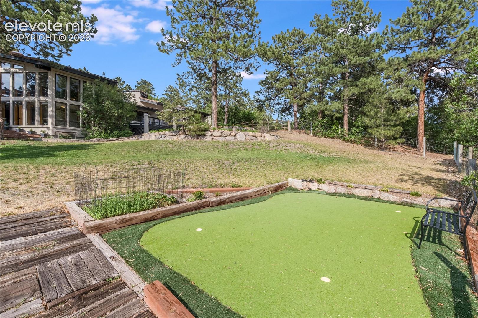 12730 Bridle Bit Road Colorado Springs, CO 80908 - Photo 28 of 48 Putting green