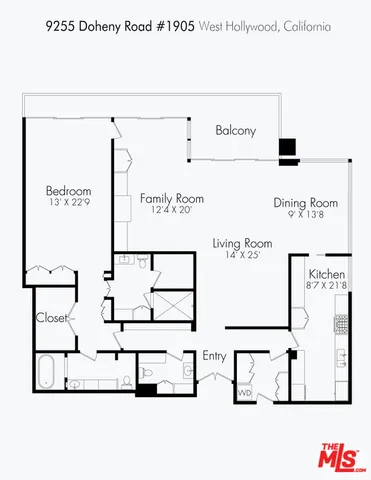 $3,987,000 | 9255 Doheny Road, Unit 1905, West Hollywood, CA 90069