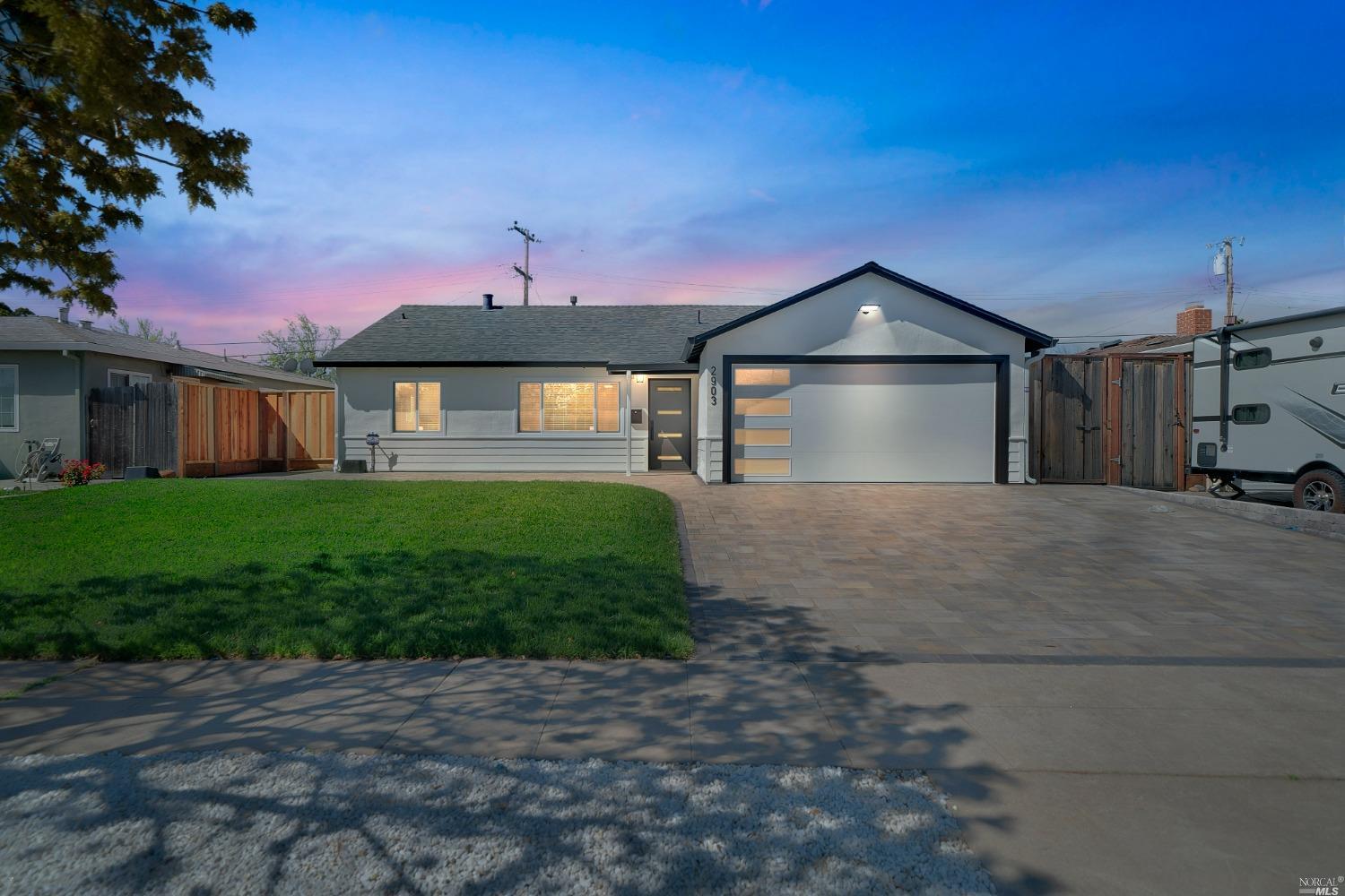 2903 Manda Drive San Jose, CA 95124 - Photo 1 of 1 a front view of a house with a yard and garage