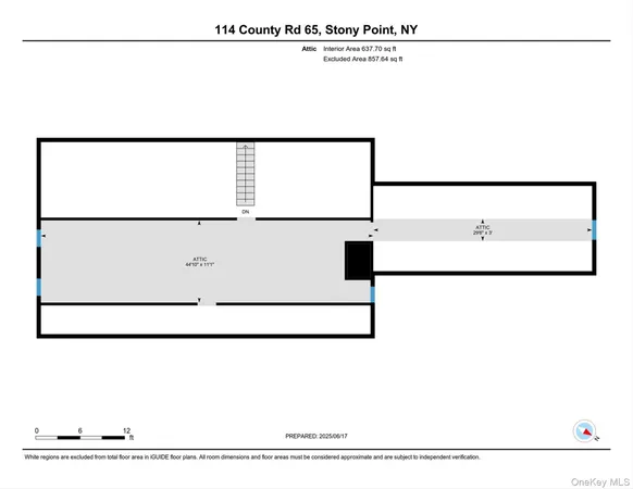 a picture of a room with a refrigerator