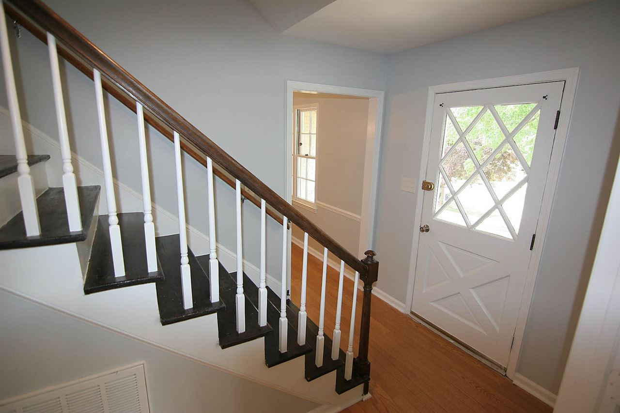 7801 Audubon Drive Raleigh, NC 27615 - Photo 4 of 25 Classic Center Foyer with Timeless Style welcomes Your Finest Friends with Open Arms Foyer