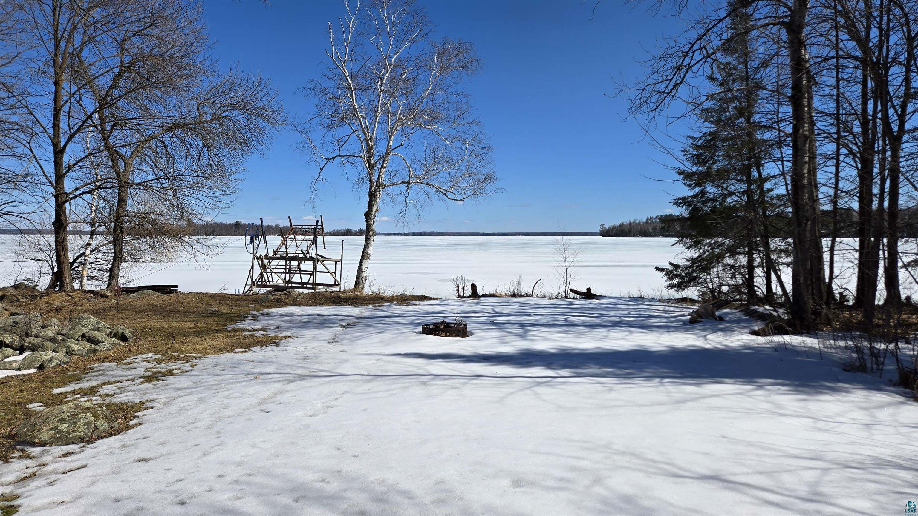 4512 Krollman Road Orr, MN 55771 - Photo 10 of 38 View of yard covered in snow