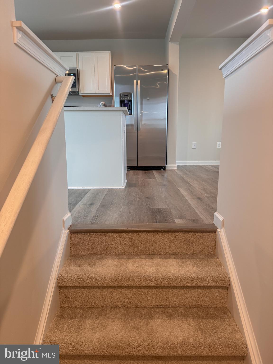 18240 Capital Court Ruther Glen, VA 22546 - Photo 8 of 29 stairs right up to the kitchen
