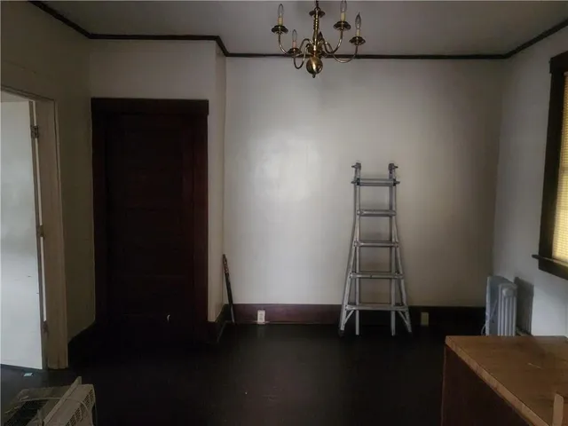 wooden floor in an empty room