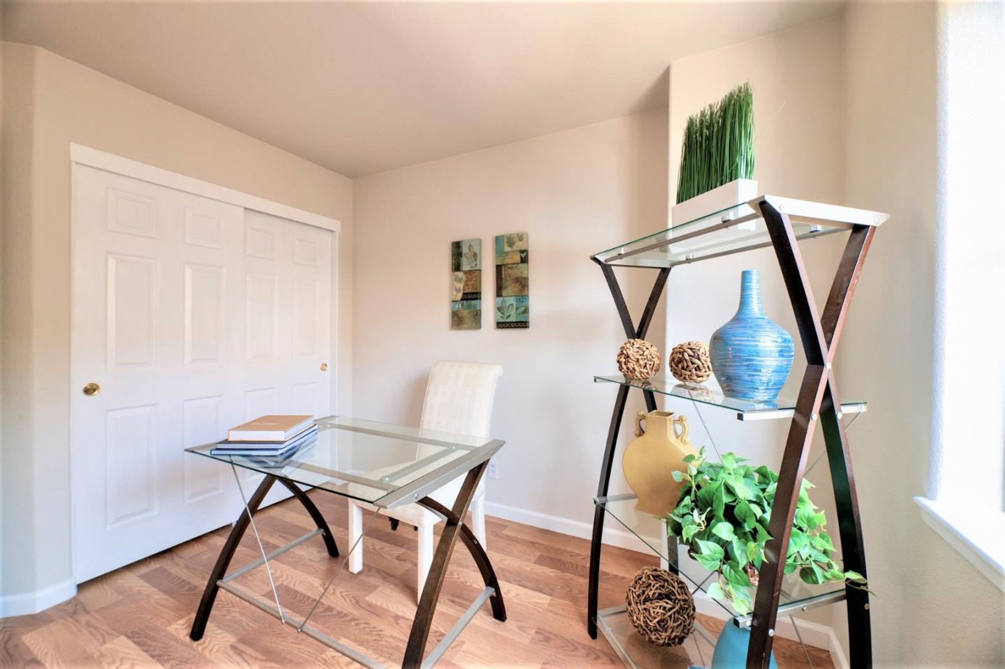 3111 White Riesling Place San Jose, CA 95135 - Photo 22 of 24 a workspace room with furniture and a wooden floor