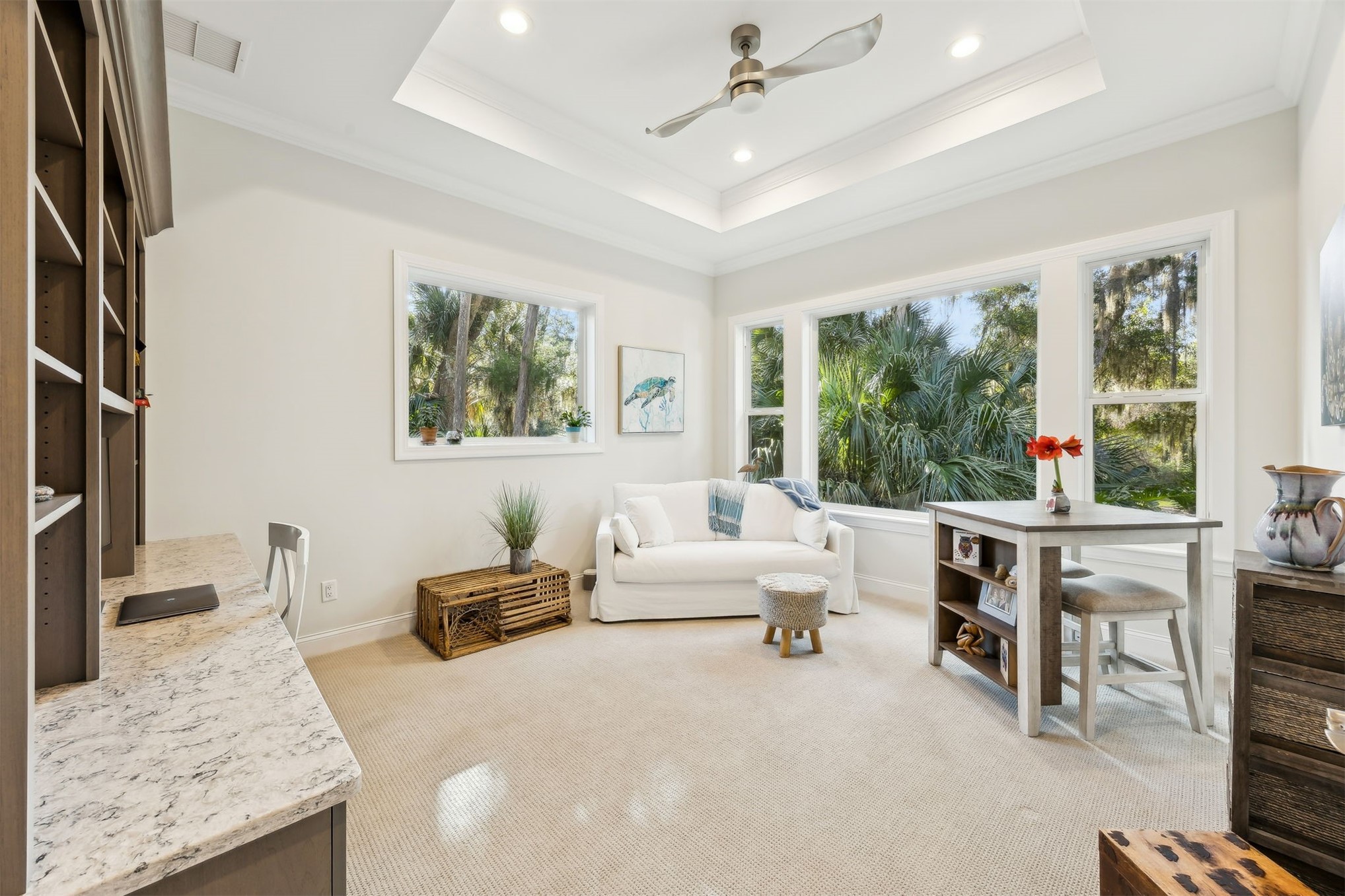 96029 Brady Point Road Fernandina Beach, FL 32034 - Photo 24 of 61 a living room with furniture and a large window