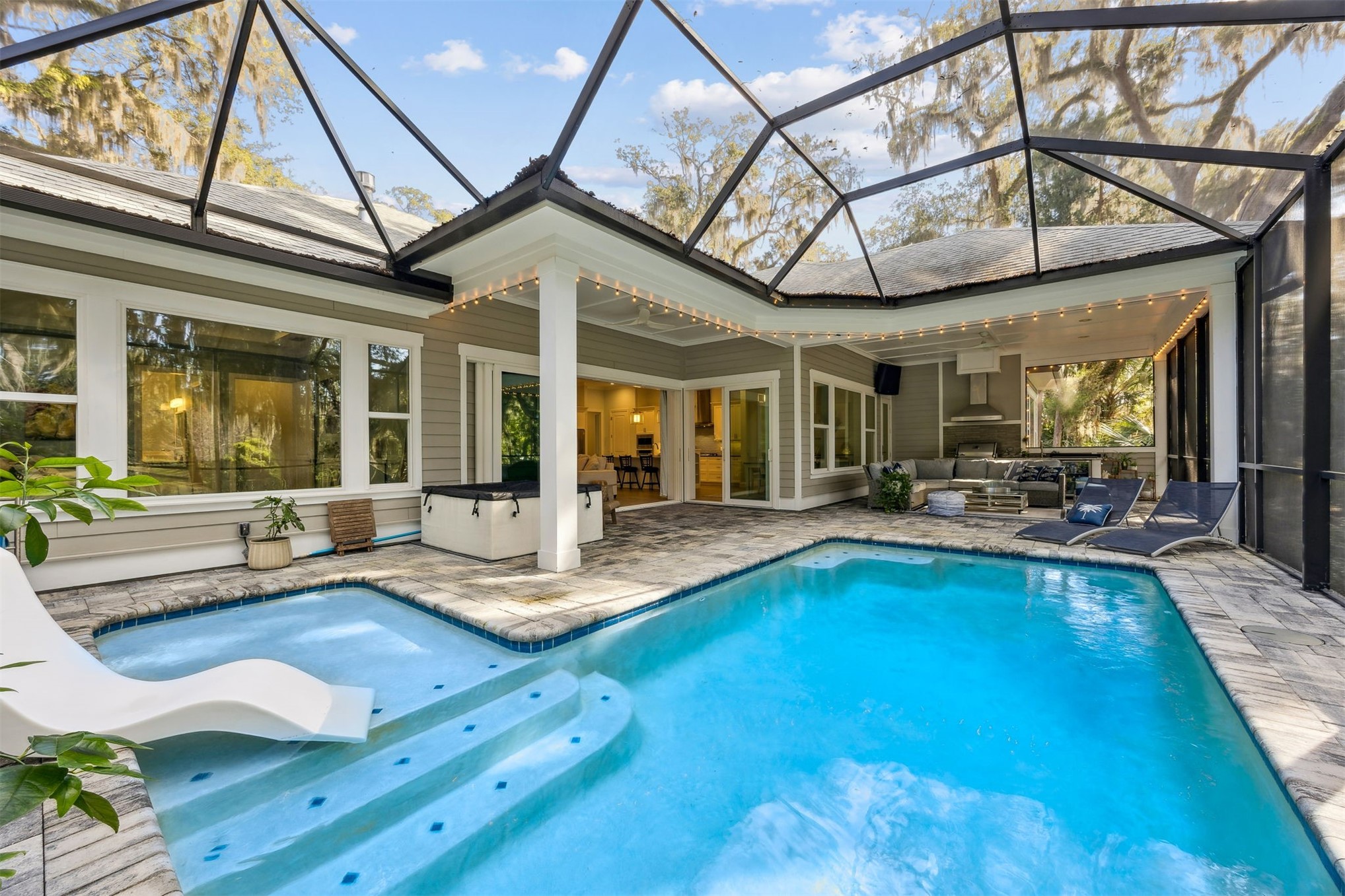 96029 Brady Point Road Fernandina Beach, FL 32034 - Photo 43 of 61 a view of living room with furniture and floor to ceiling windows