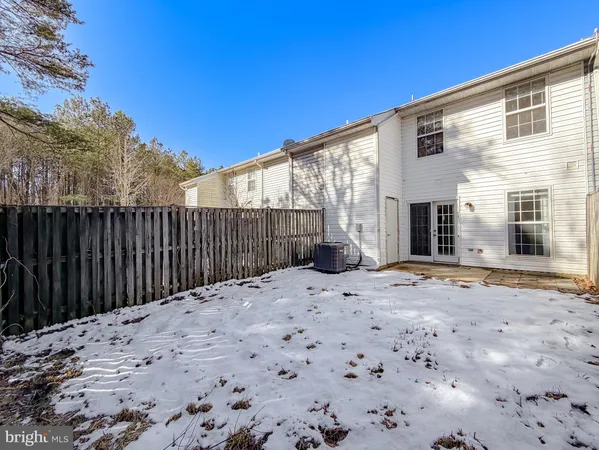 a backyard of a house