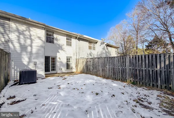 a backyard of a house