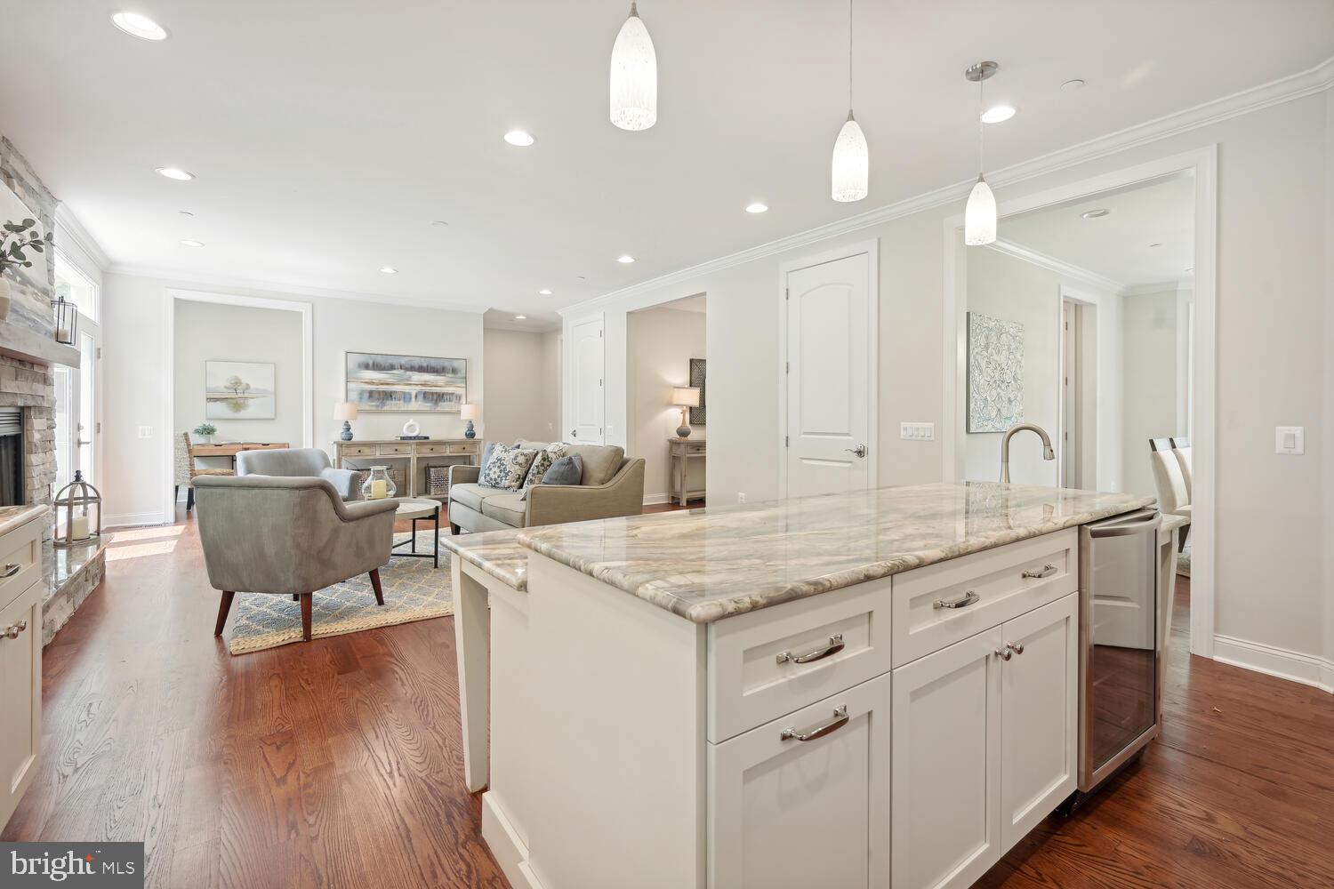 6407 West Halbert Road Bethesda, MD 20817 - Photo 23 of 71 Stainless Steel Under-Counter Beverage Center