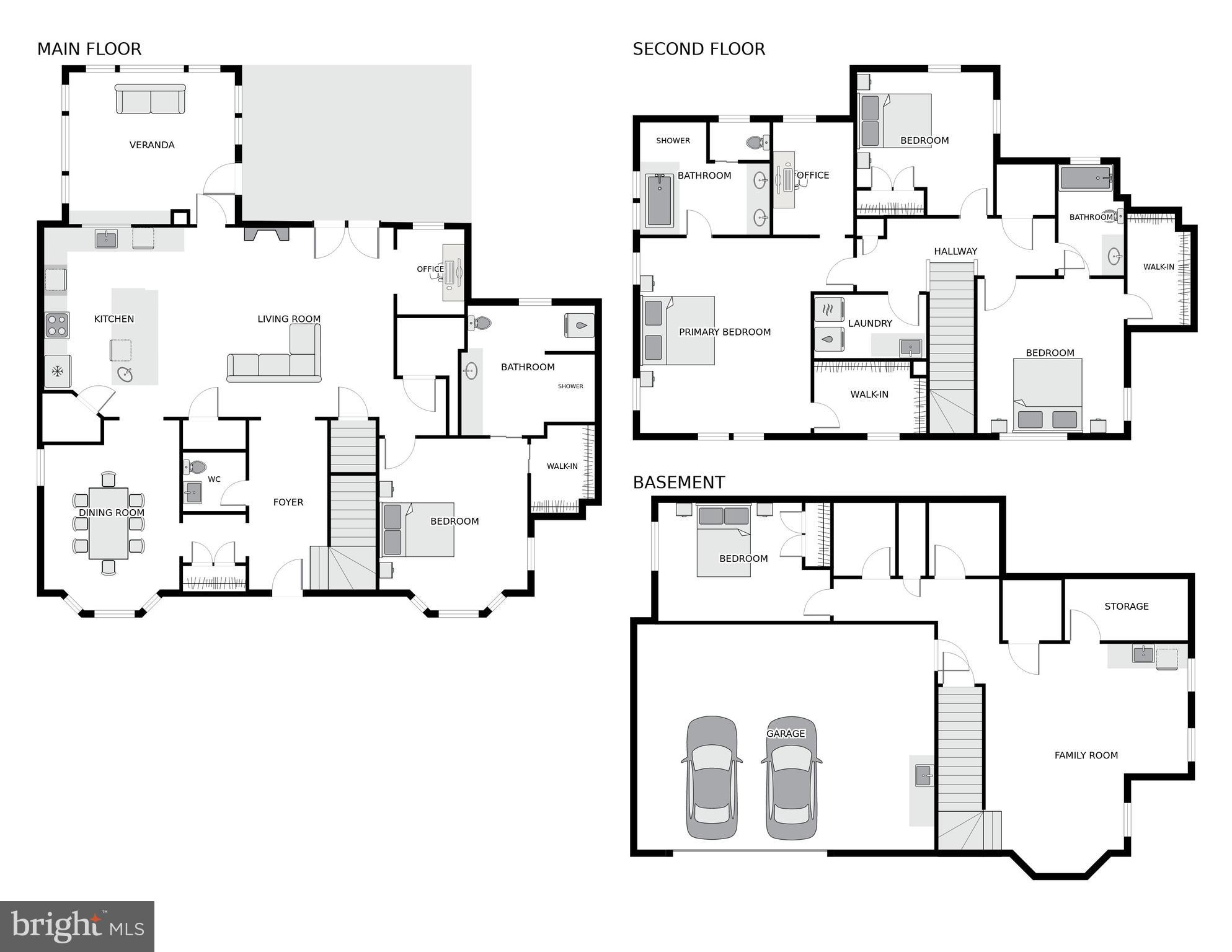 6407 West Halbert Road Bethesda, MD 20817 - Photo 71 of 71 Floor Plan